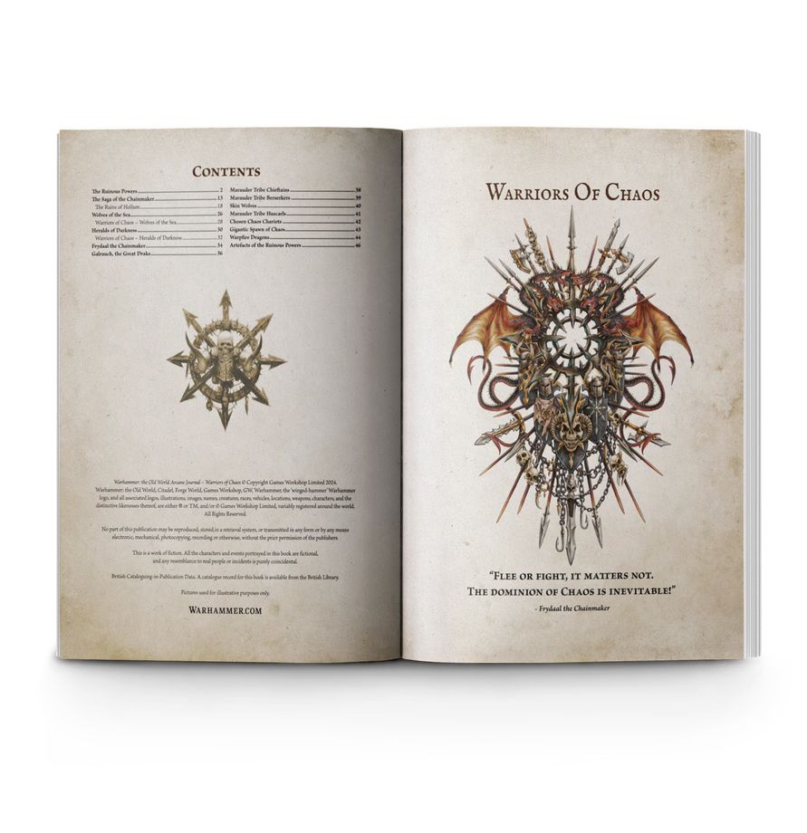 Warhammer: The Old World – Arcane Journal: Warriors of Chaos cover