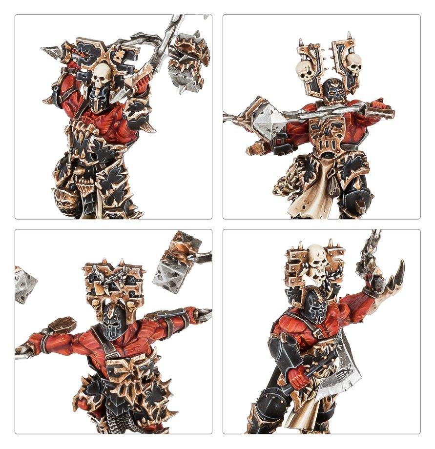Detailed Wrathmongers miniatures