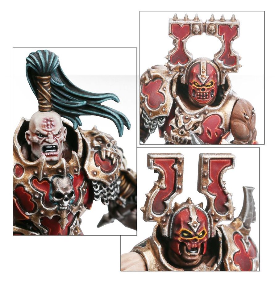 Blood Warriors painted unit