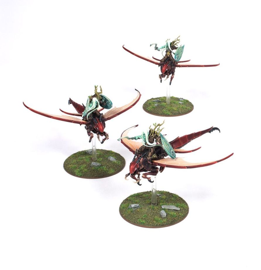 Warhammer Age of Sigmar: Sylvaneth - Spiterider Lancers box art