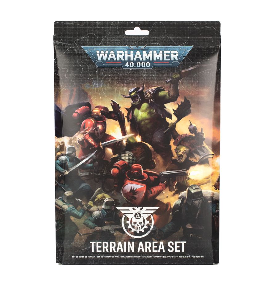 Terrain Area Set on a gaming table
