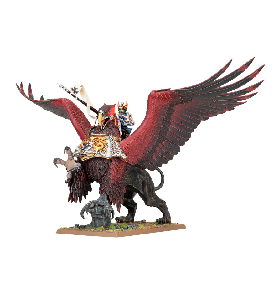 Detailně namalovaný General of the Empire na Imperial Griffon