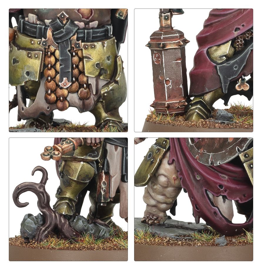 Detail zbraní Putrid Blightkings