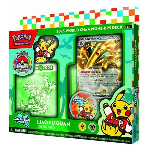 Pokémon TCG World Championship Deck contents layout