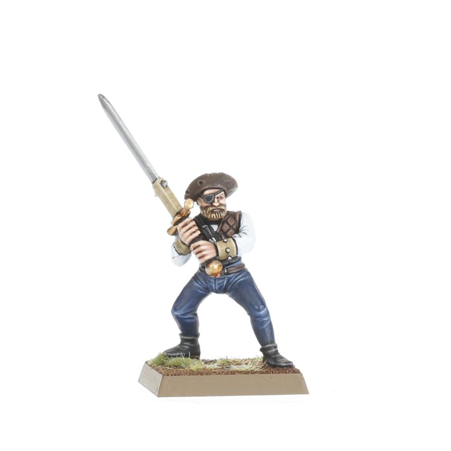 Plastové miniatury Free Company Militia v bojových pózách