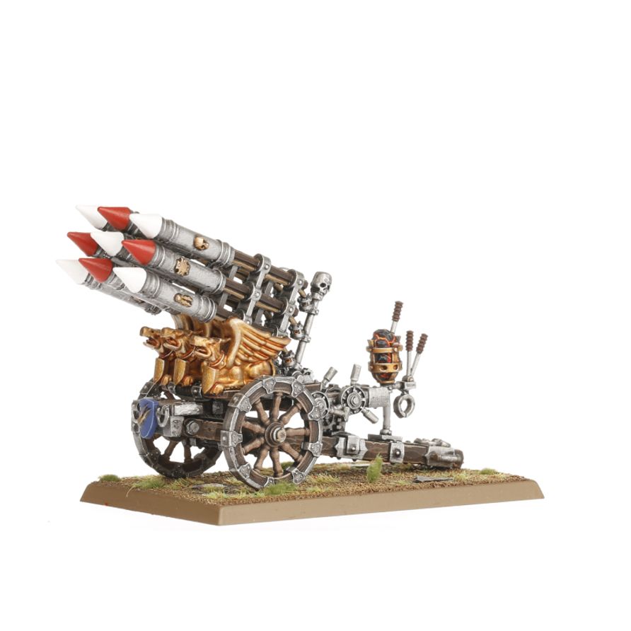 Helblaster Volley Gun připraven k palbě