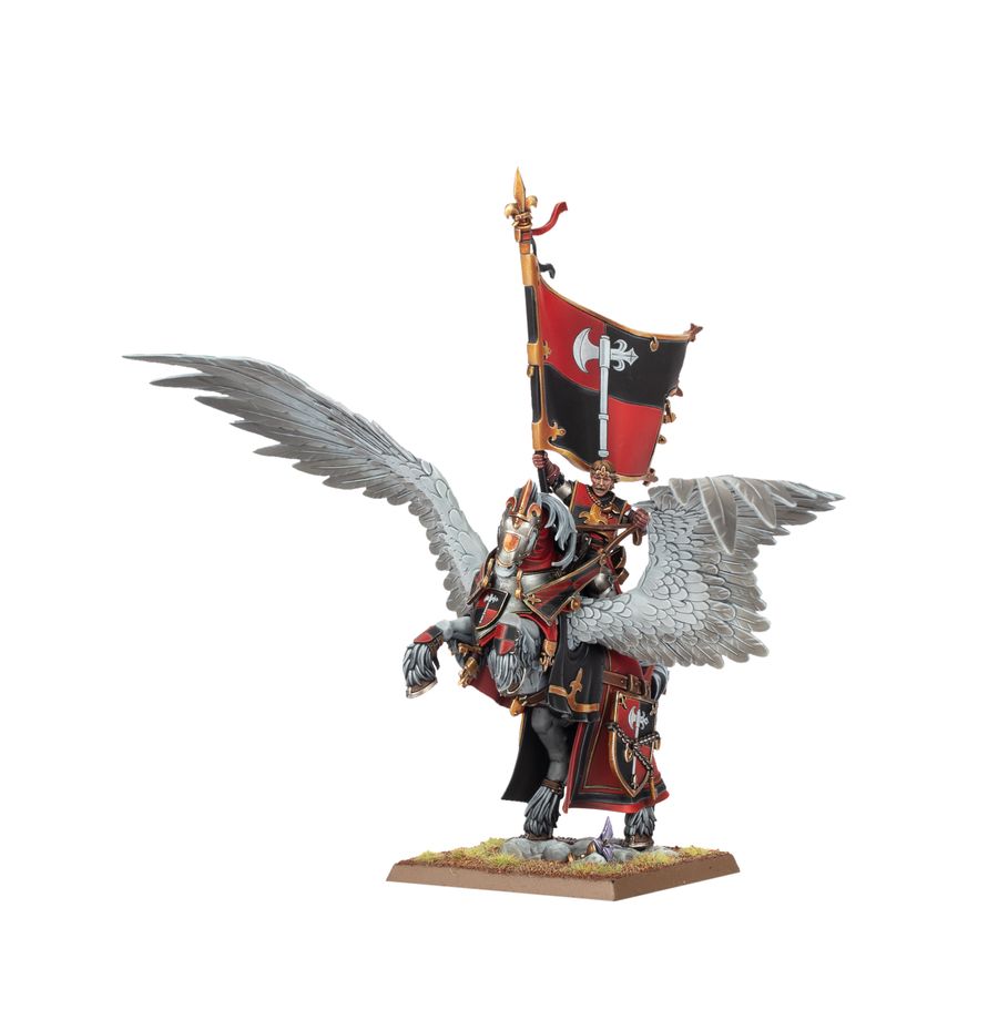 Warhammer Old World: Battle Standard Bearer On Royal Pegasus box art