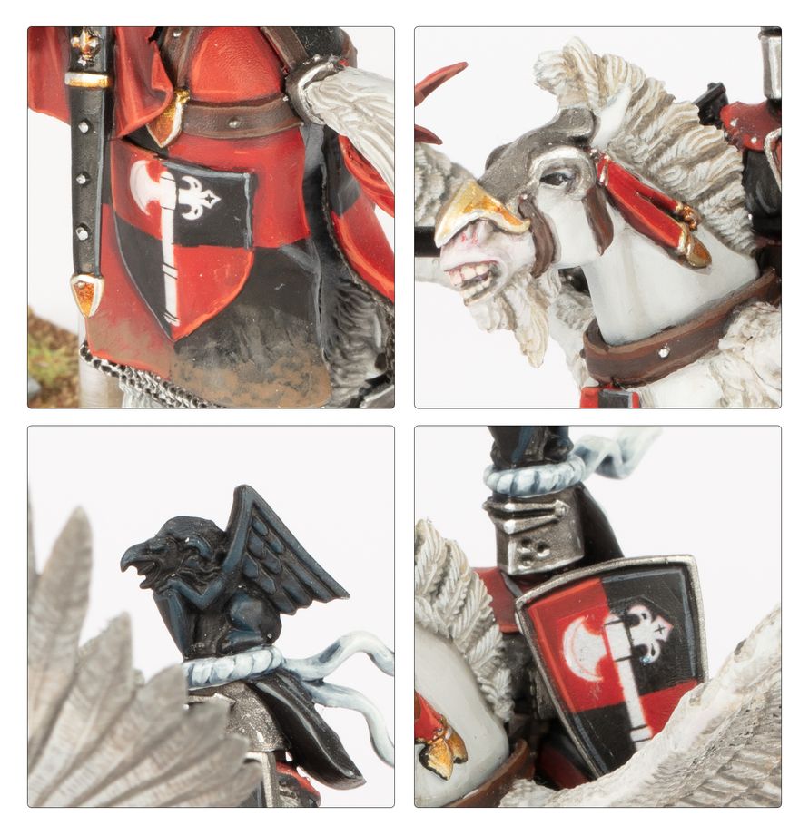 Model šampióna jednotky Pegasus Knights