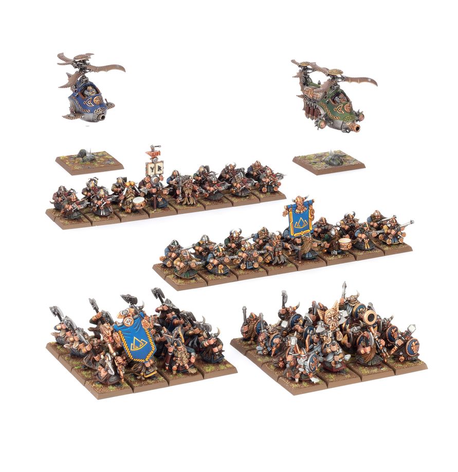 Warhammer Old World: Dwarfen Mountain Holds Battalion box art