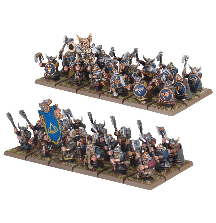 Warhammer Old World: Dwarf Warriors box art