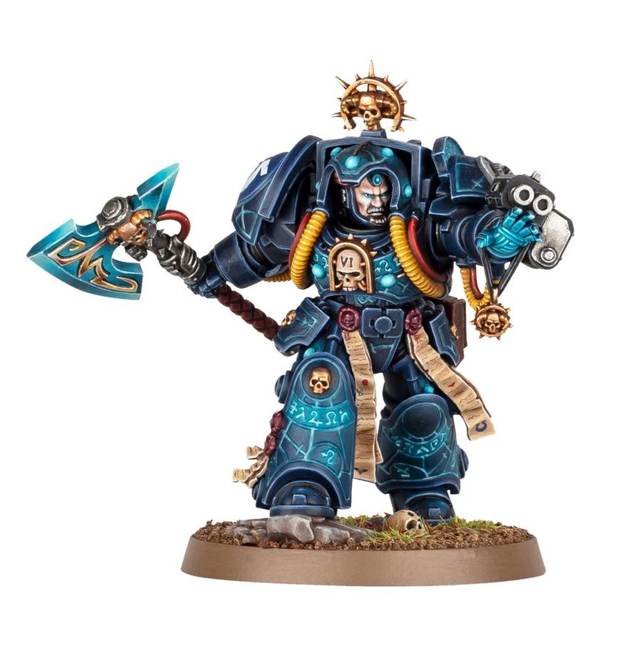 Warhammer 40k: Space Marines - Librarian in Terminator Armour box art