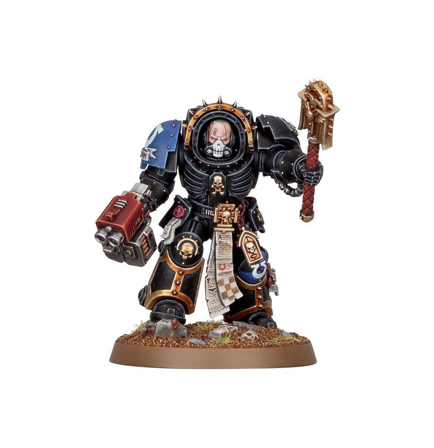 Space Marines - Chaplain in Terminator Armour box art