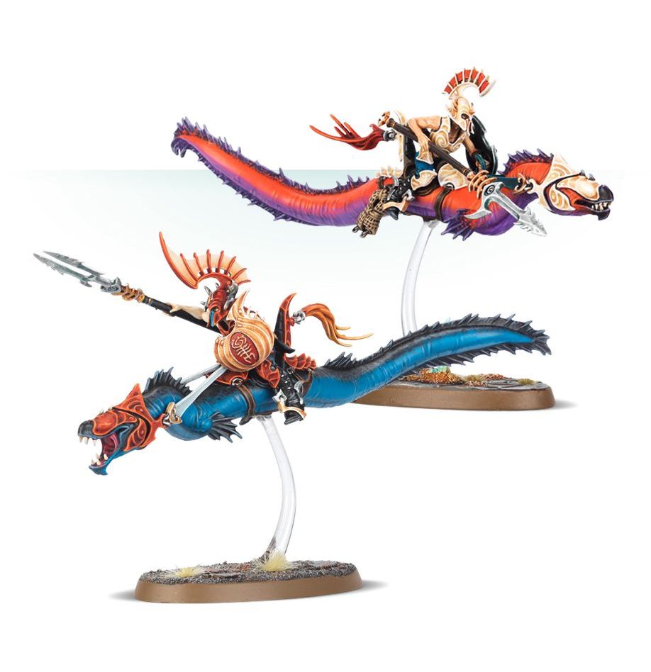 Akhelian Morrsarr Guard z frakce Idoneth Deepkin