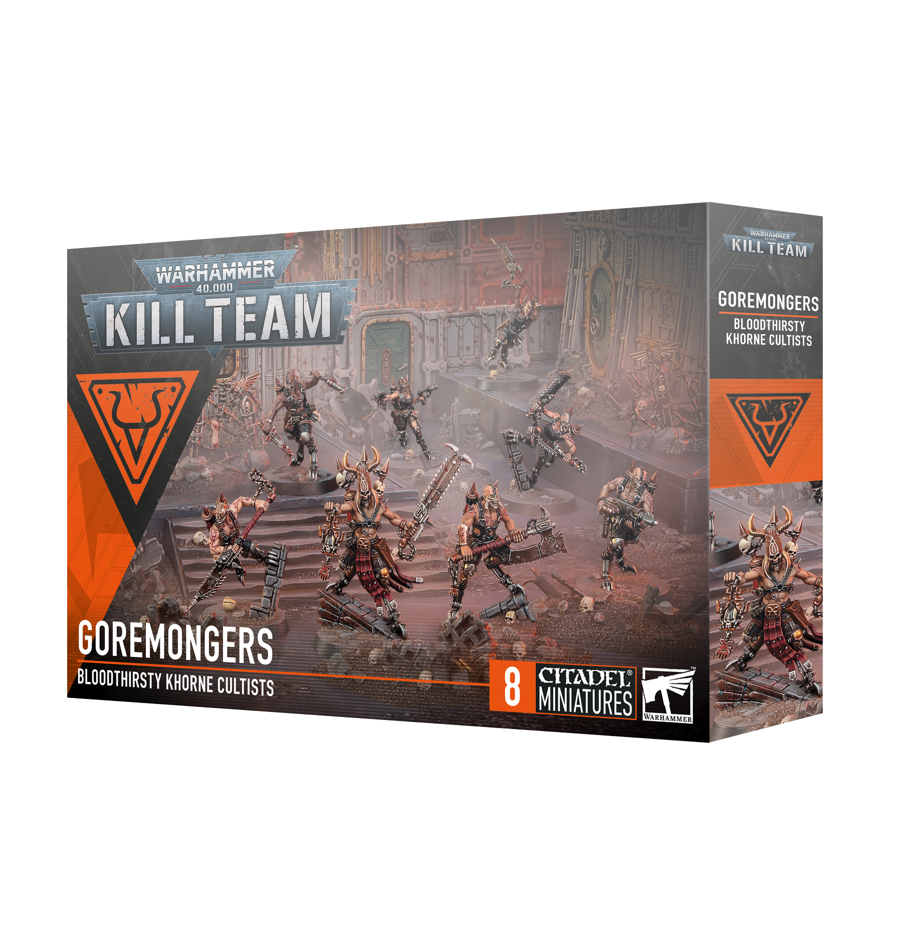 The Goremongers unit on a gaming table