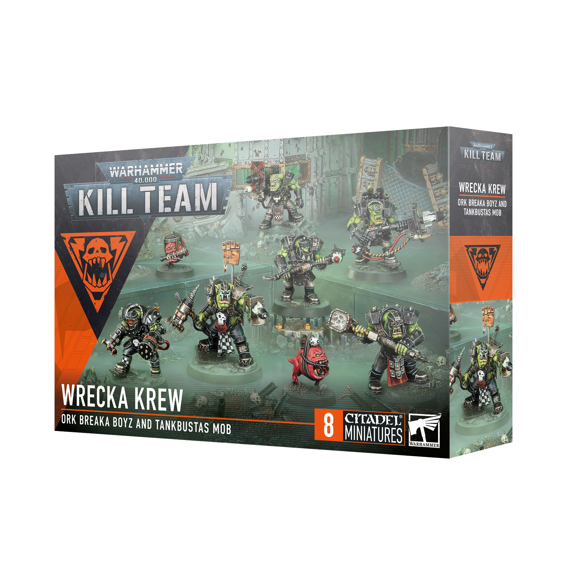 Wrecka Krew box contents