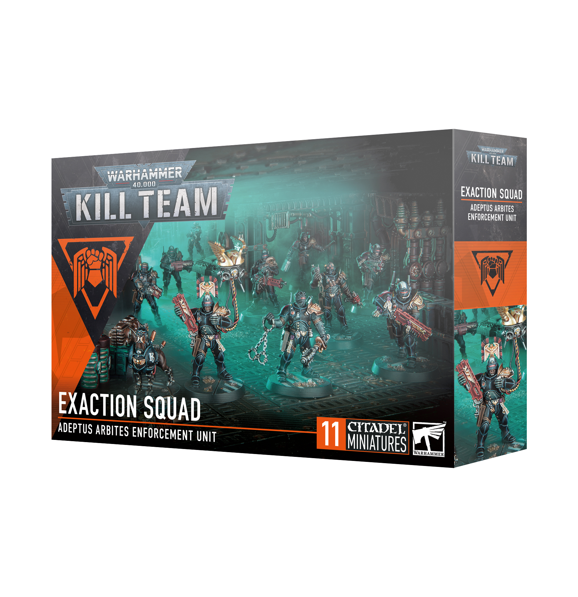 Contents of the Exaction Squad box