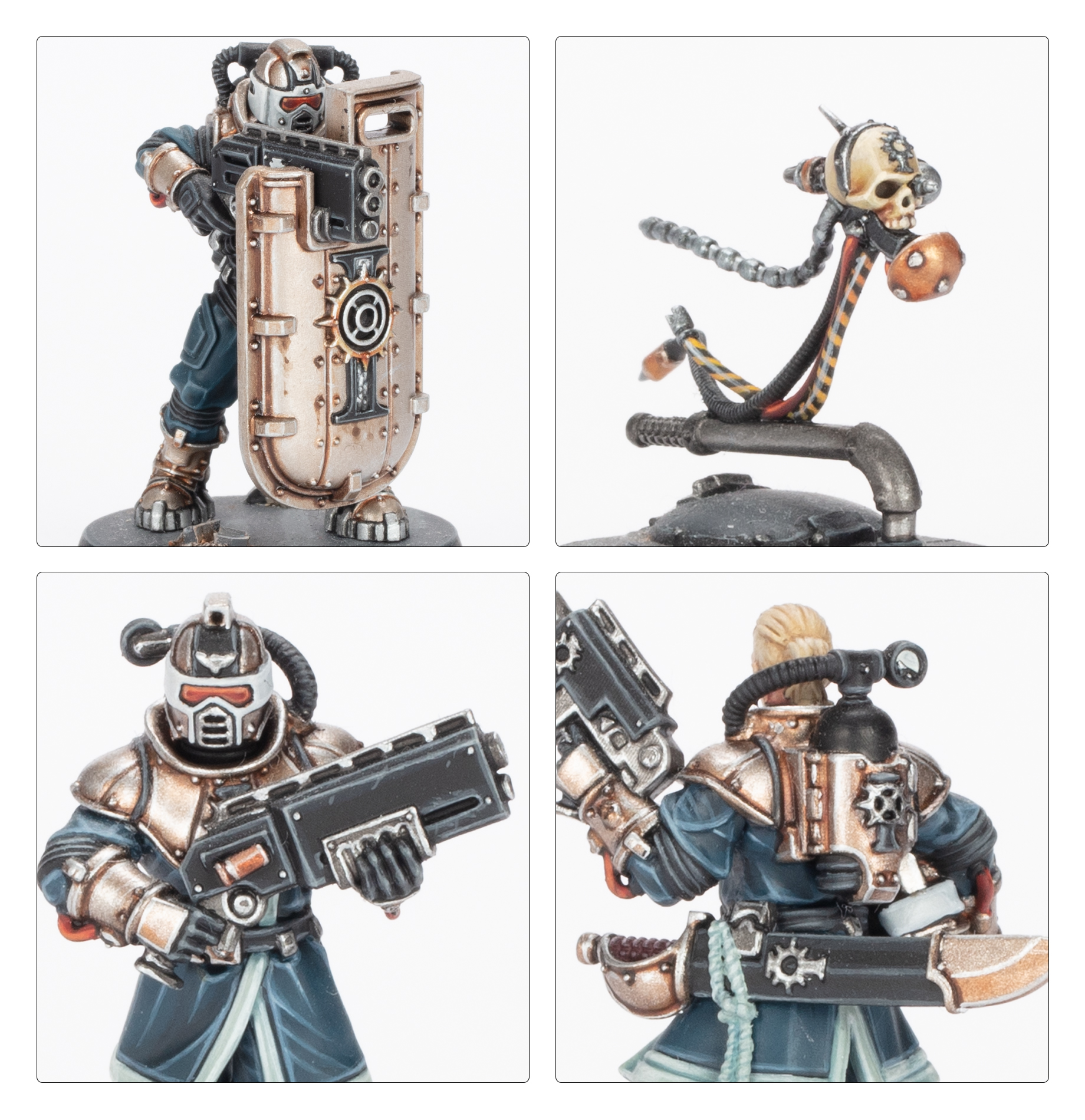 Close-up of an Imperial Navy Breacher model