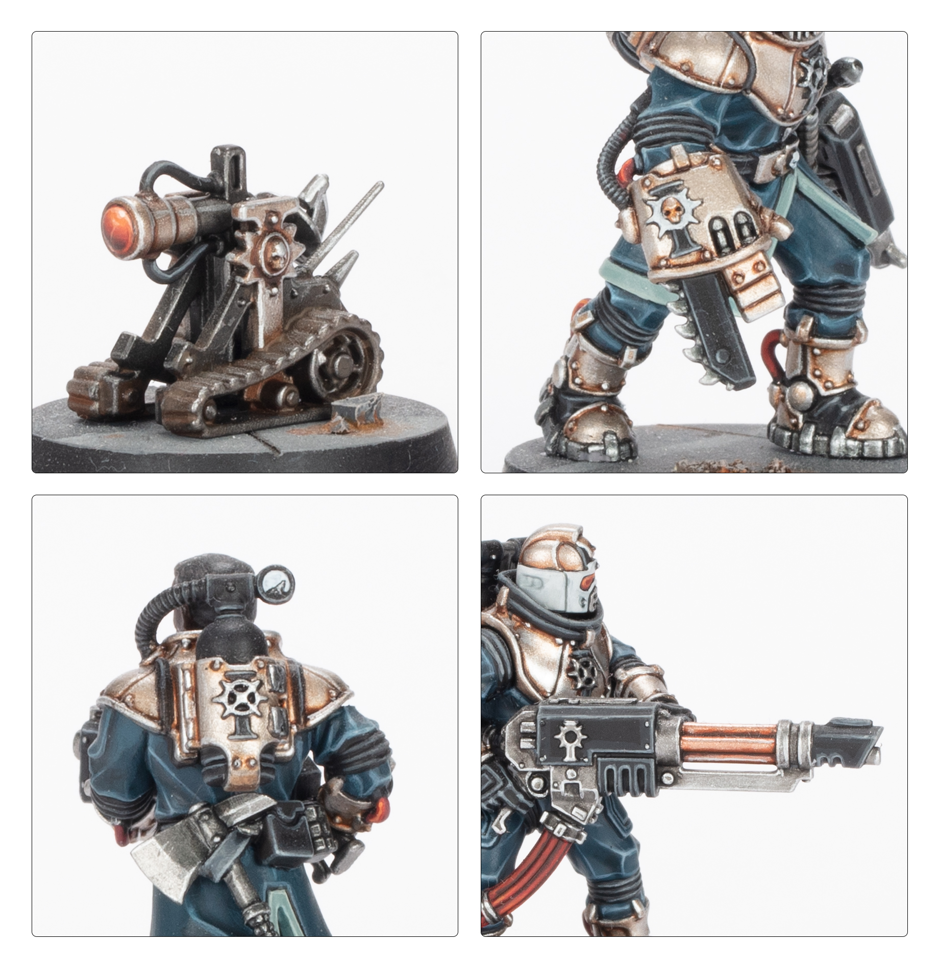 Close-up on Breacher boarding weaponry