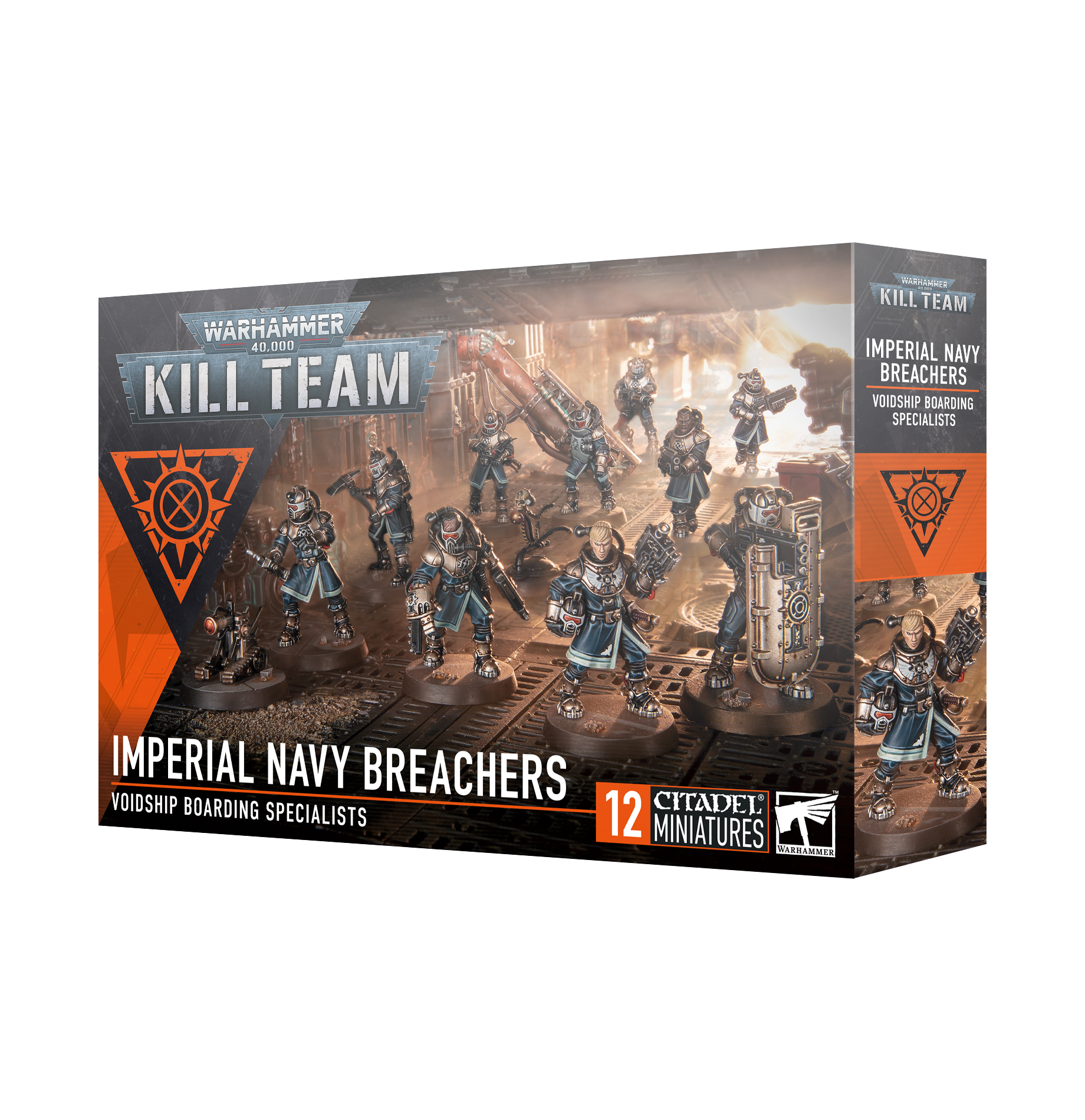 Imperial Navy Breachers squad assembled