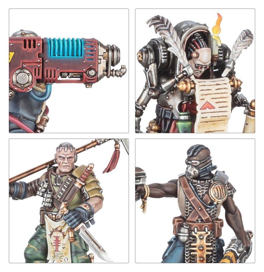Close-up of agent weaponry