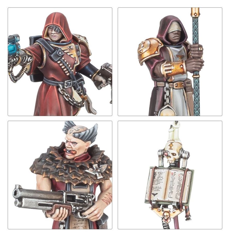 Inquisitorial retinue ready for deployment