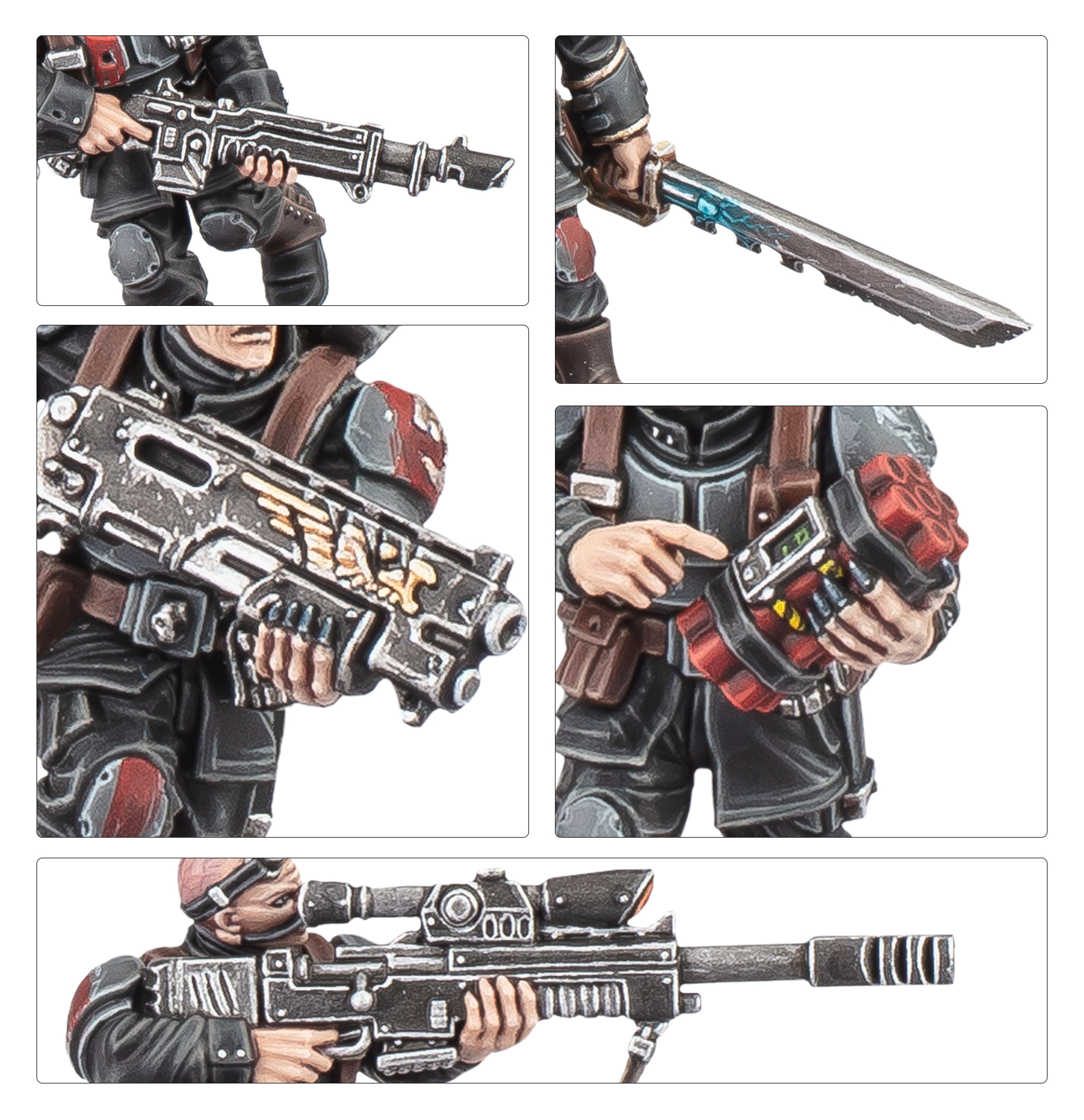 Customization options showcase