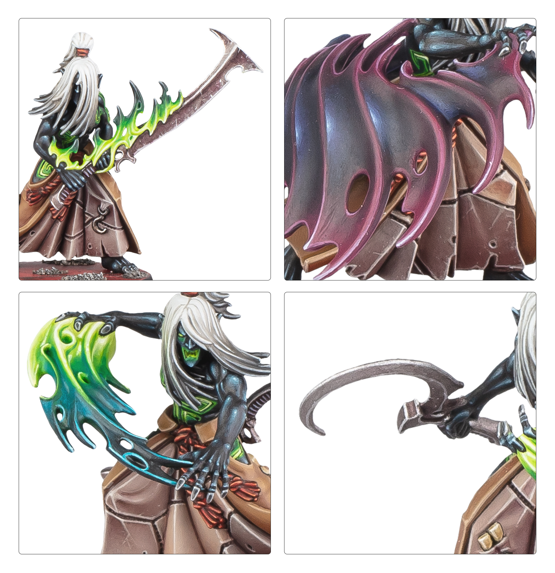 Close-up of a Mandrake model