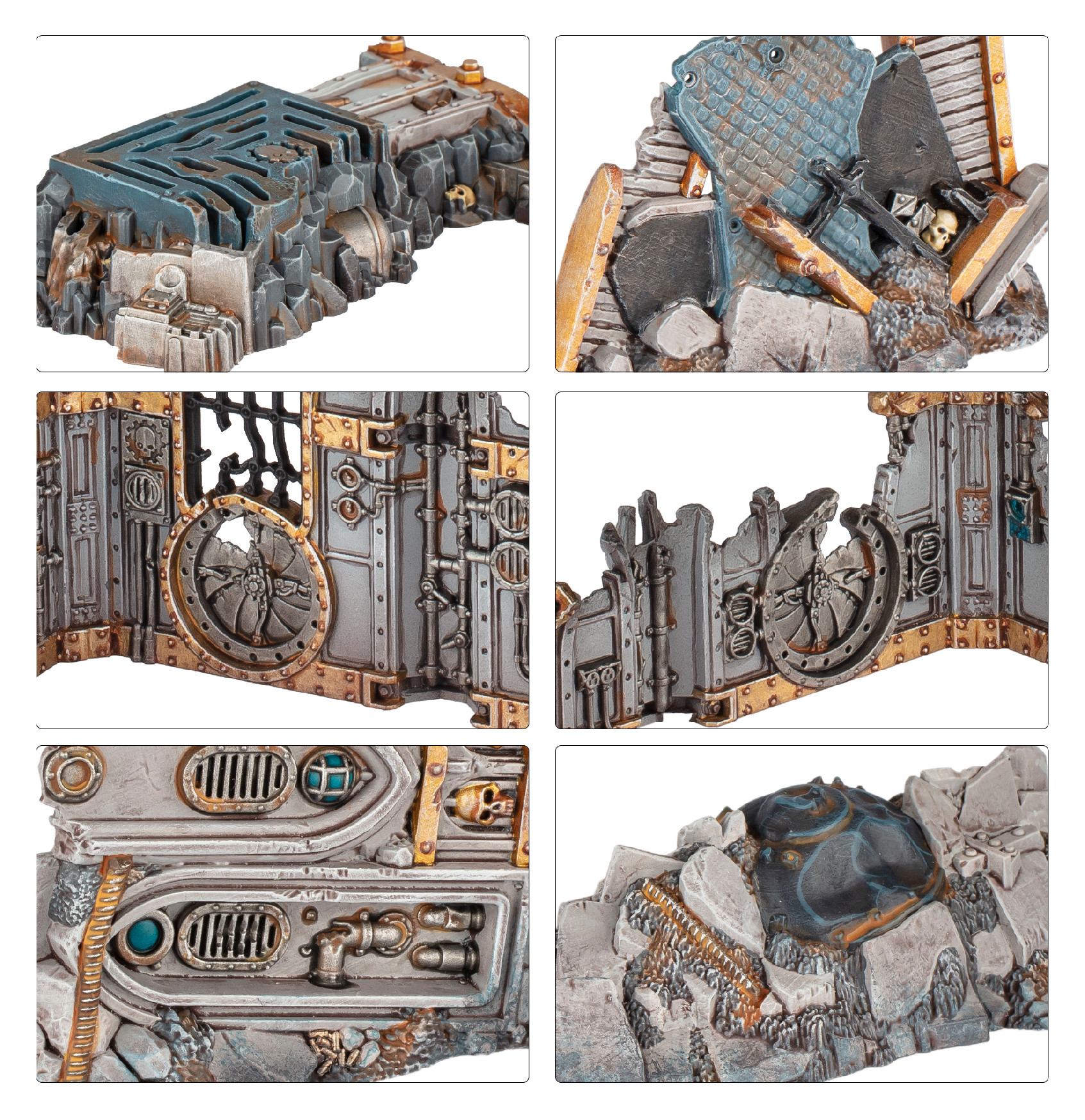 Demonstration of Volkus terrain combined with other sets.