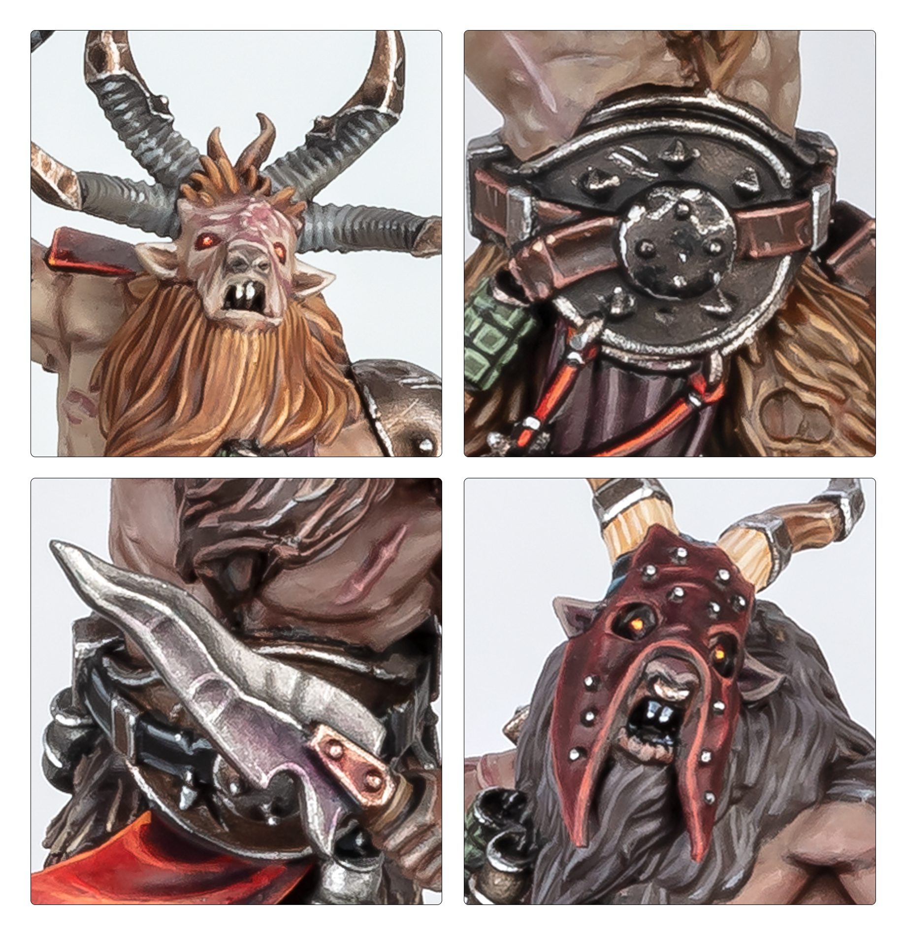 Close-up of Fellgor Ravager head detail