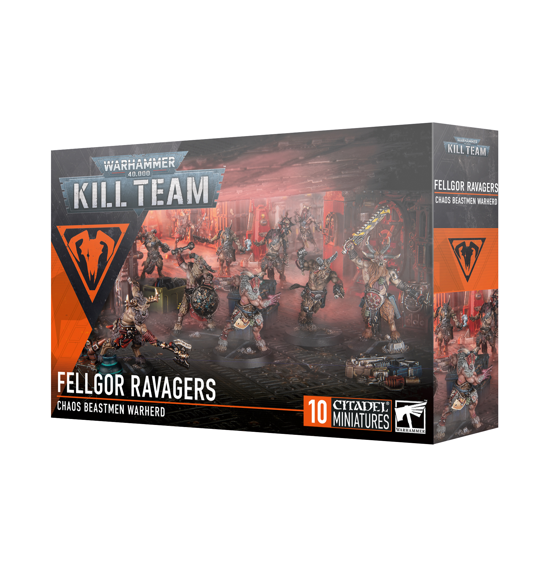 A squad of Fellgor Ravagers in combat
