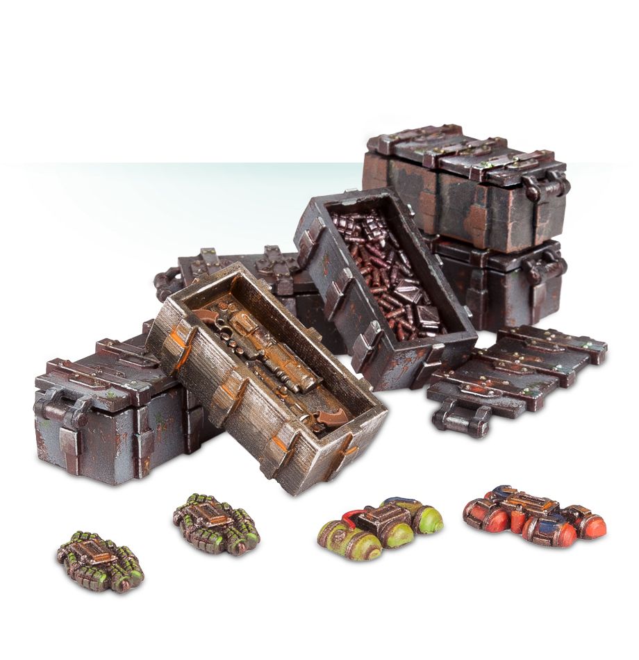 Close up on beast lair and booby trap markers