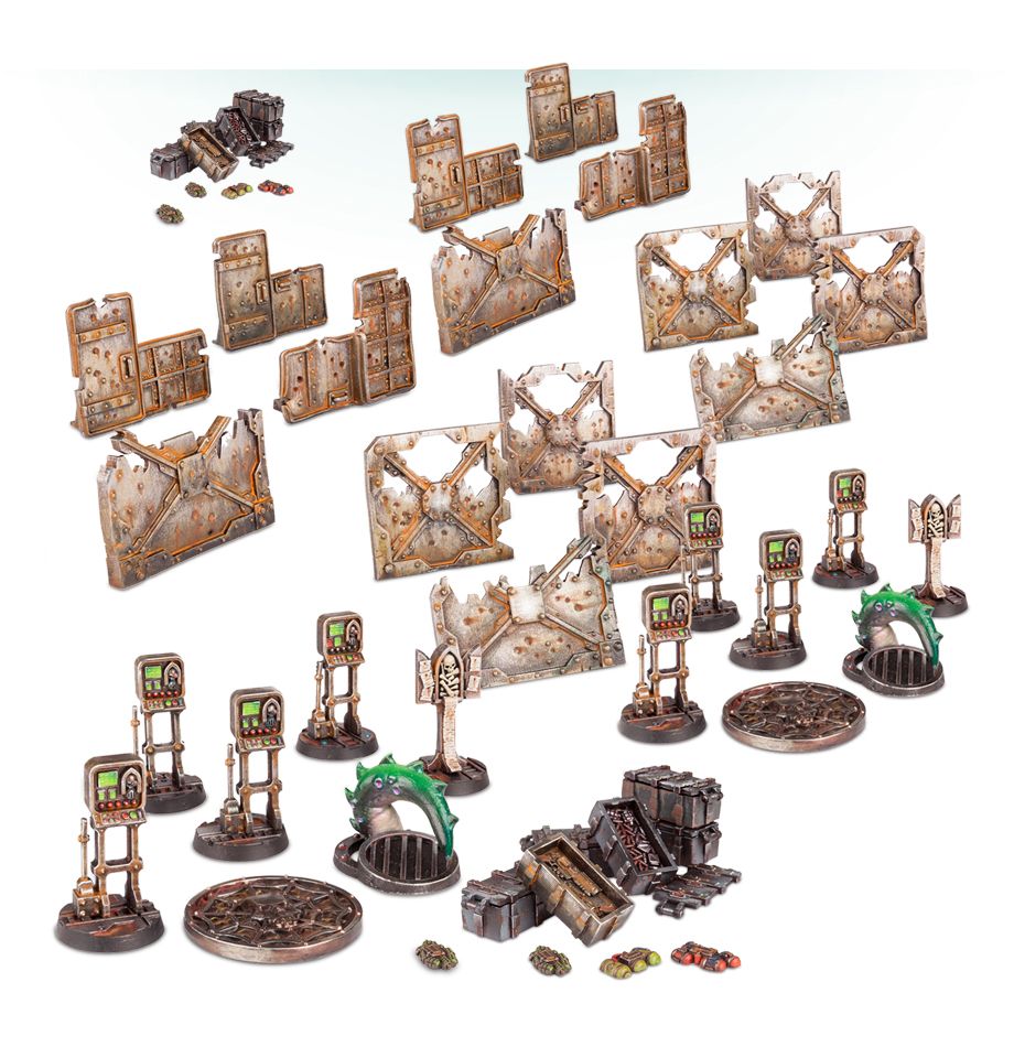 Necromunda: Barricades and Objectives box art