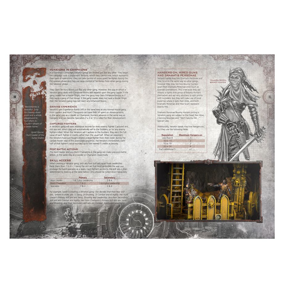 Necromunda The Book of Peril expansion book front cover