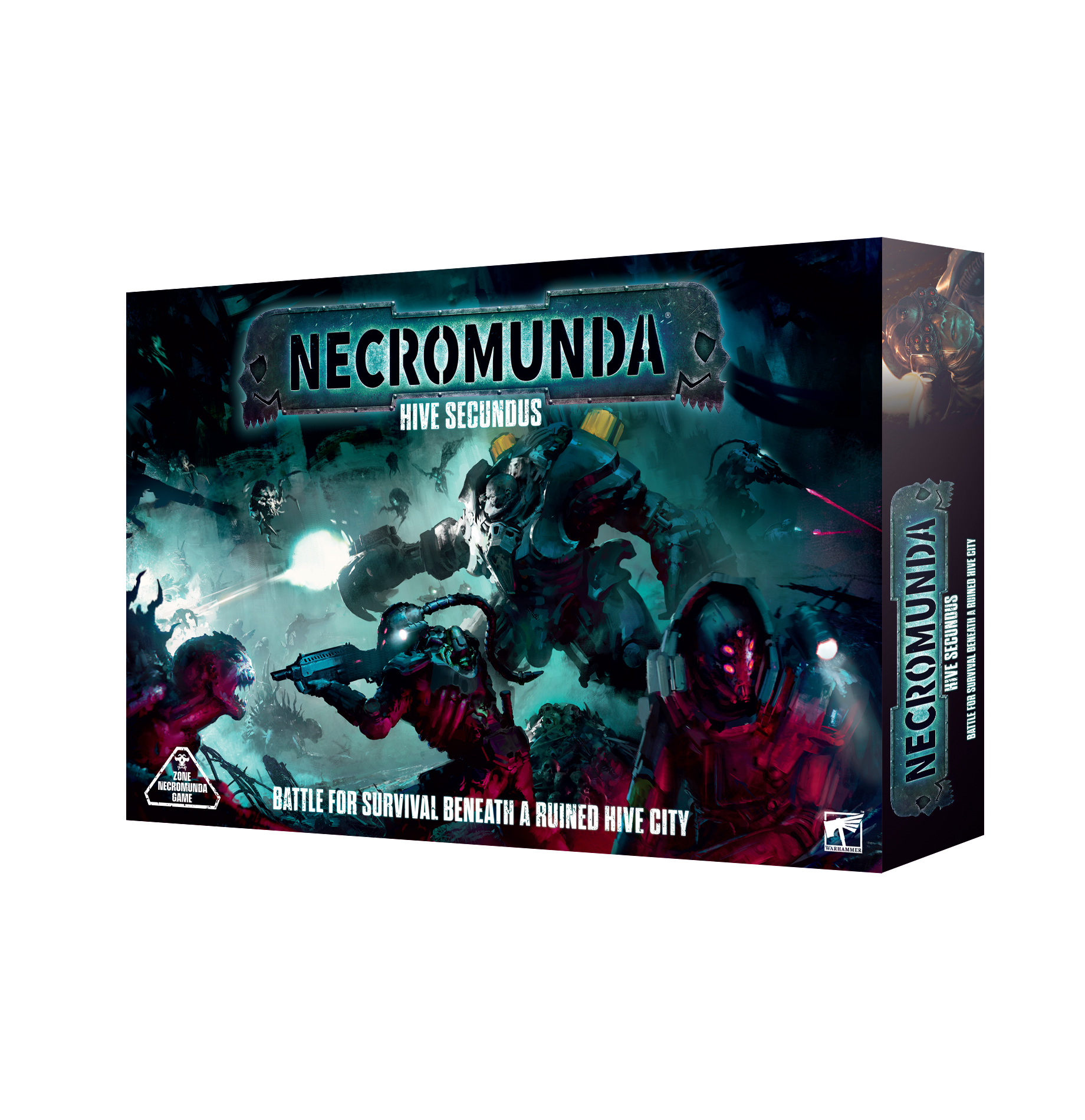Necromunda Miniatures Battle Scene