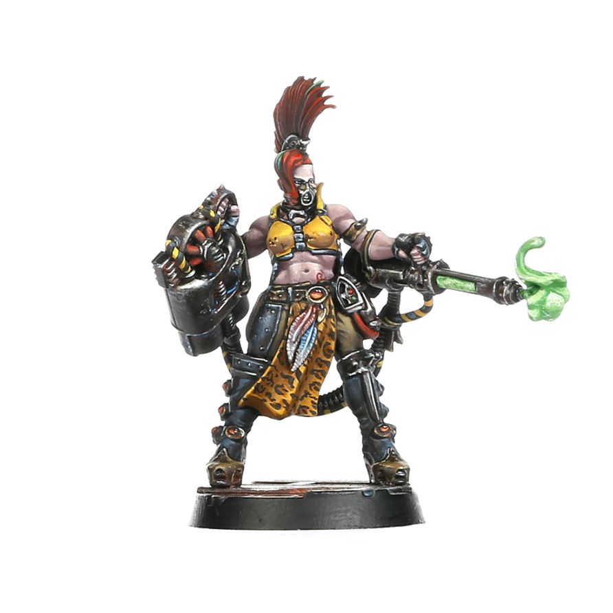 Necromunda Escher Gang miniatúry