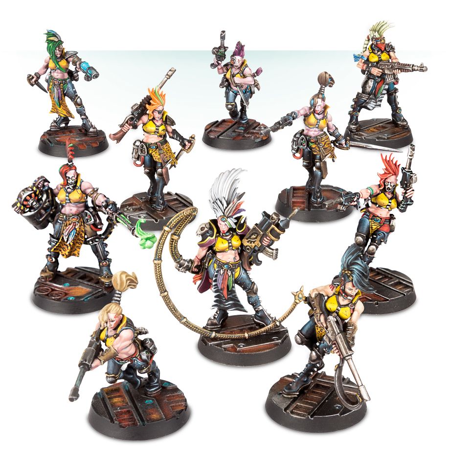Necromunda: Escher Gang box art