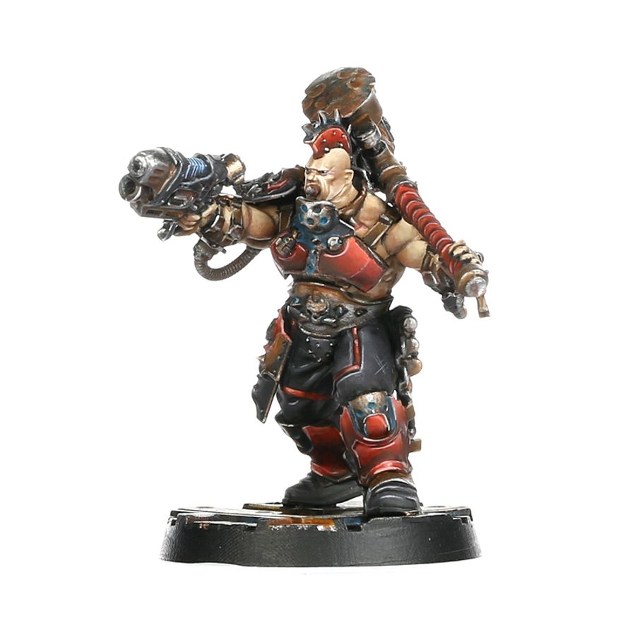 Sestavené miniatury gangu Goliath