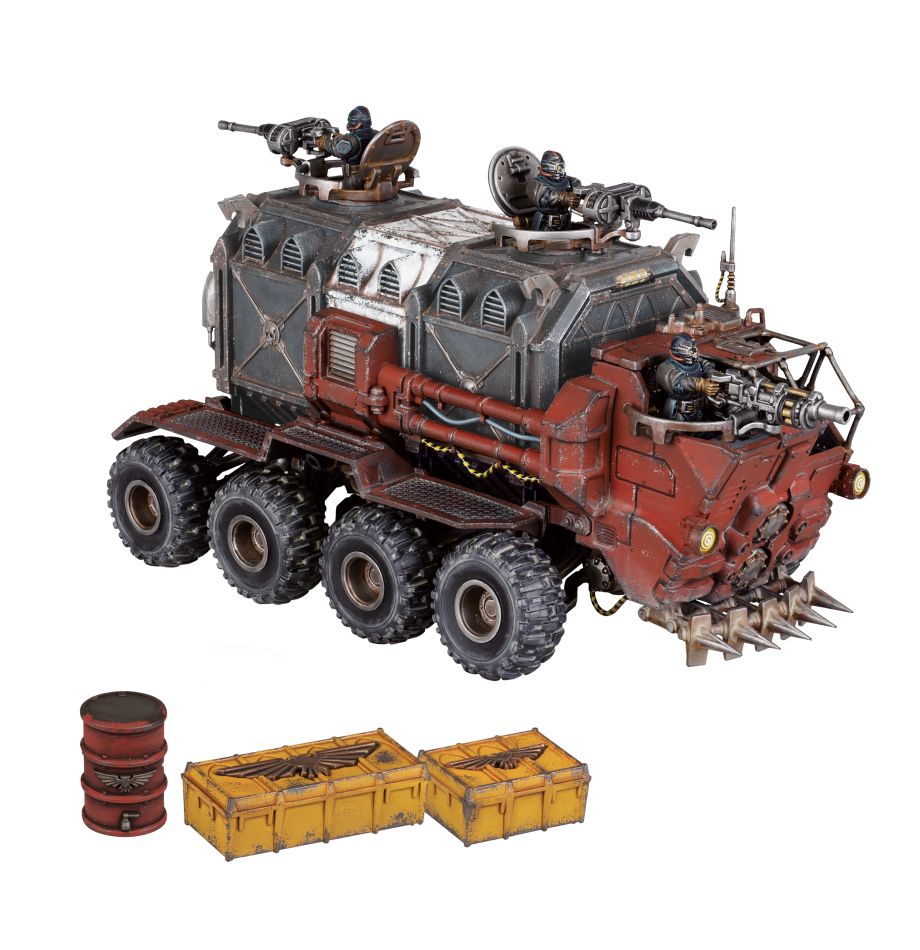 Necromunda: Cargo-8 Ridgehauler box art