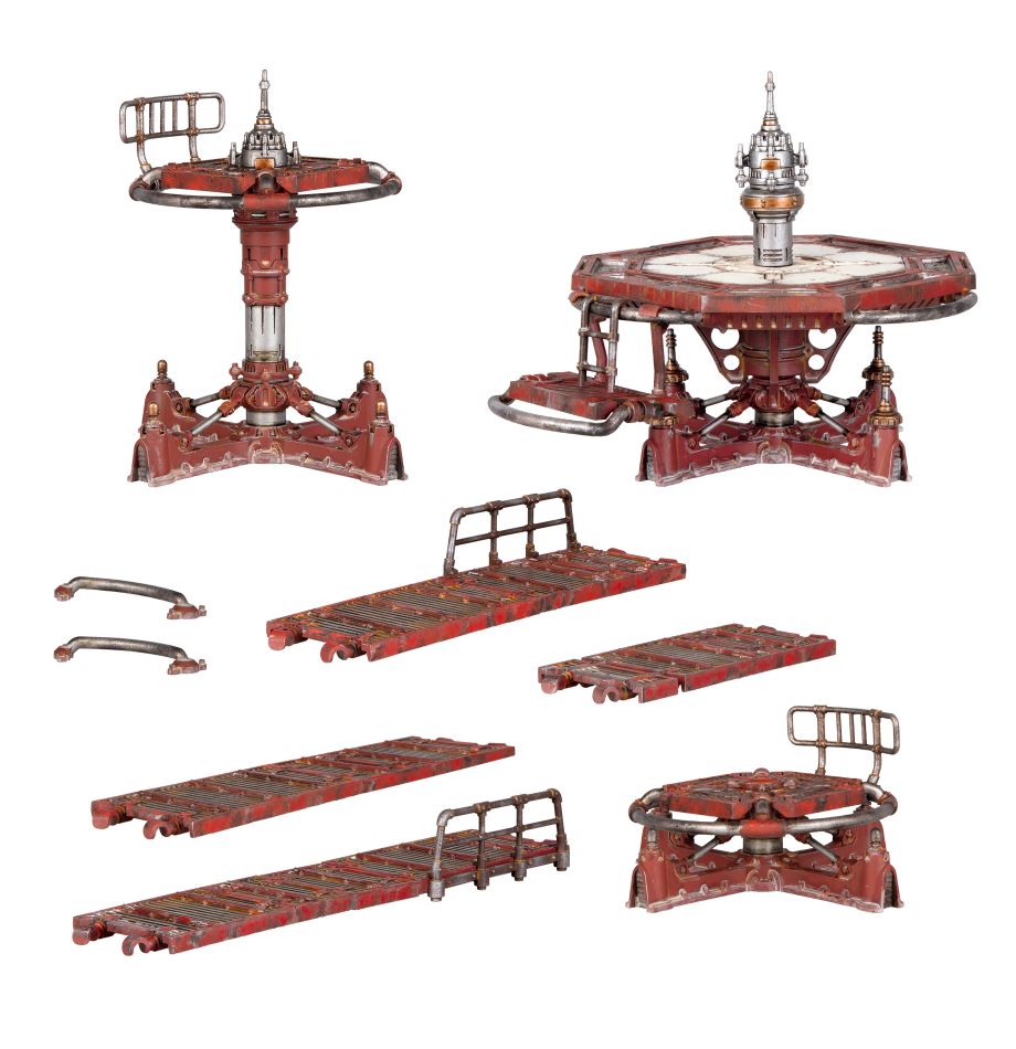 Necromunda Thatos Pattern Platforms & Walkways terrain kit