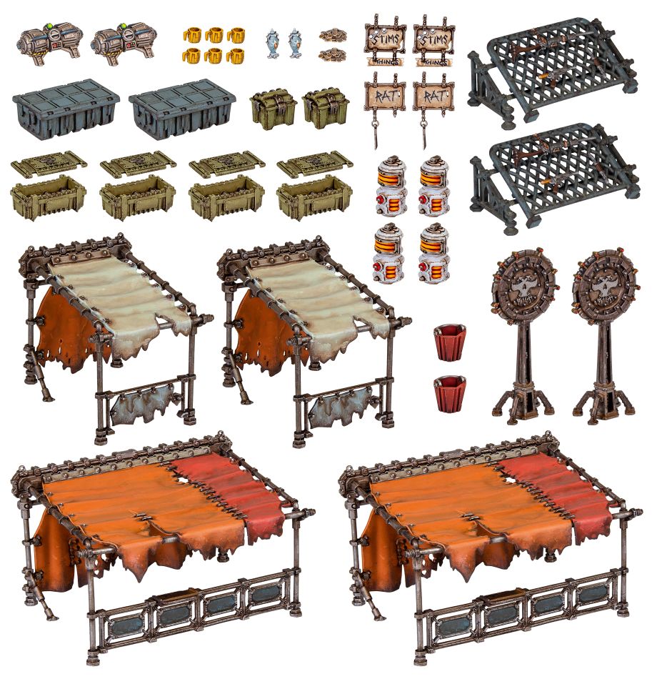 Necromunda: Zone Mortalis: Underhive Market box art