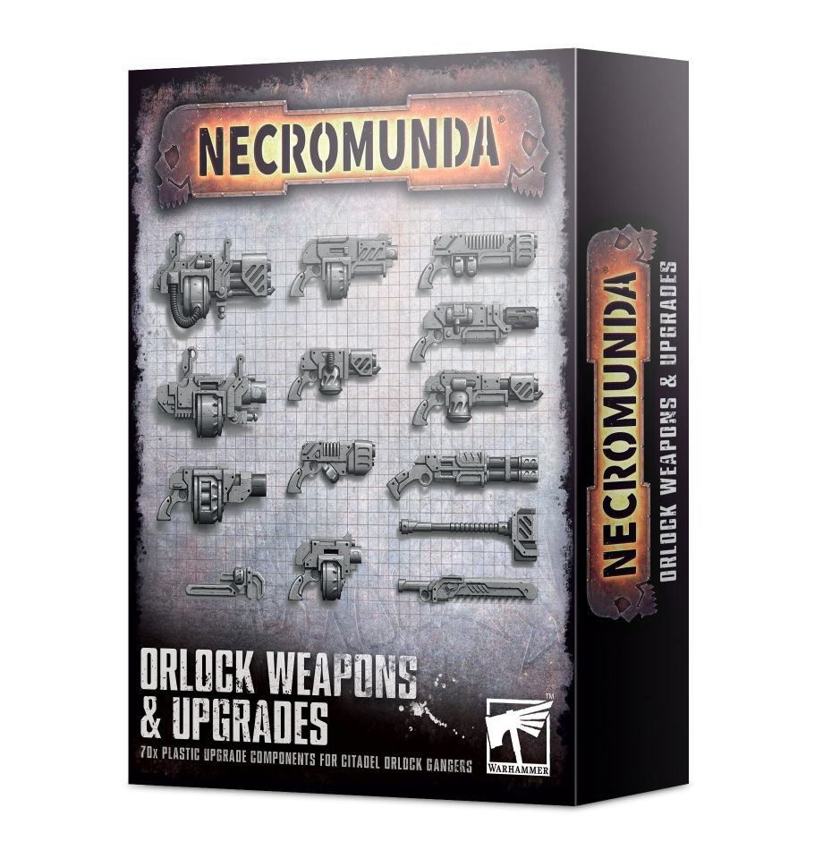 Detail of Orlock weapon options