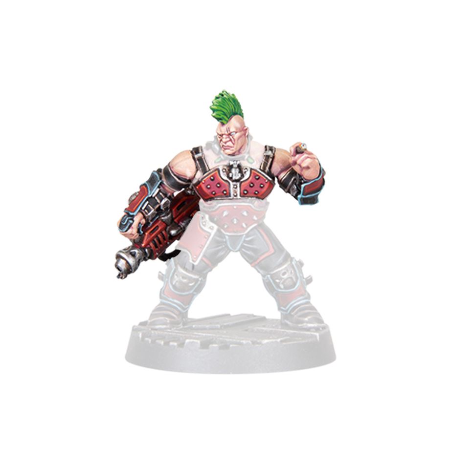Necromunda Goliath Weapons and Upgrades sprue