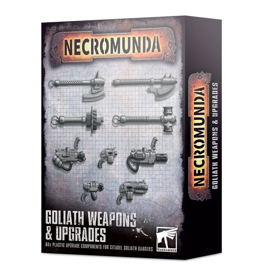 Goliath weapon bits detail