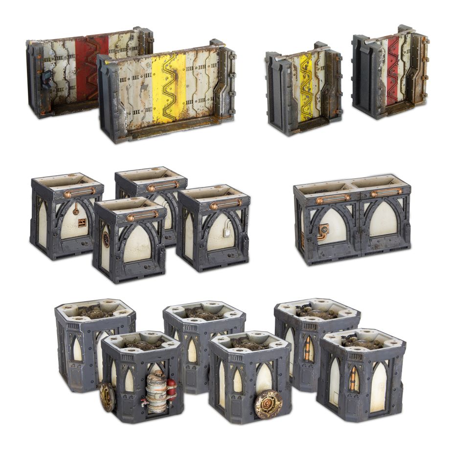 Necromunda: Zone Mortalis Columns and Walls box art