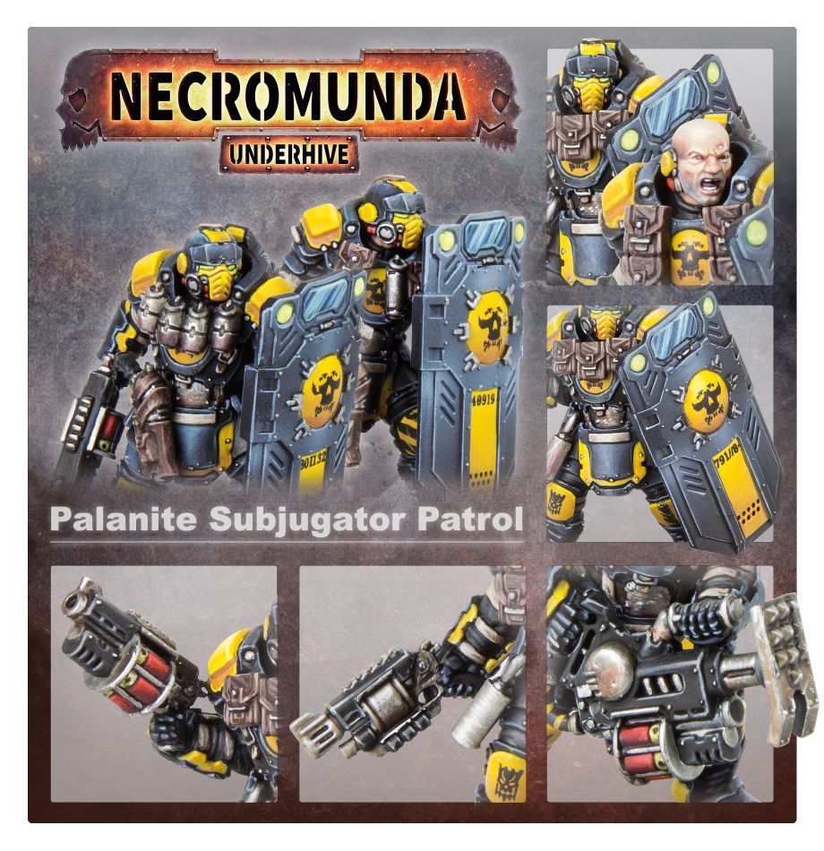 Palanite Subjugator squad advancing