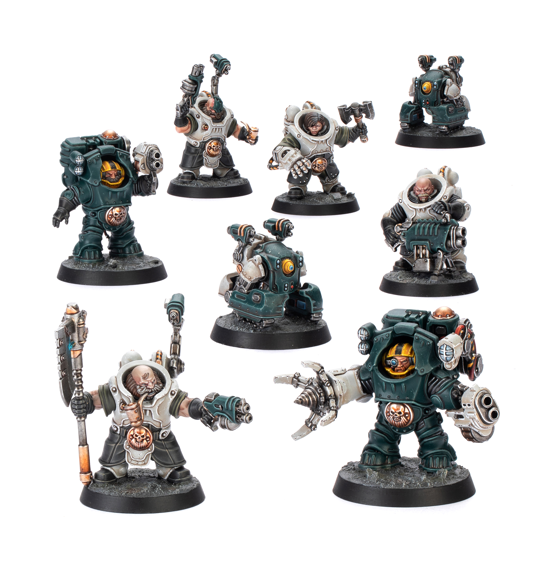 Necromunda: Ironhead Squat Charter Masters and Drill Masters box art