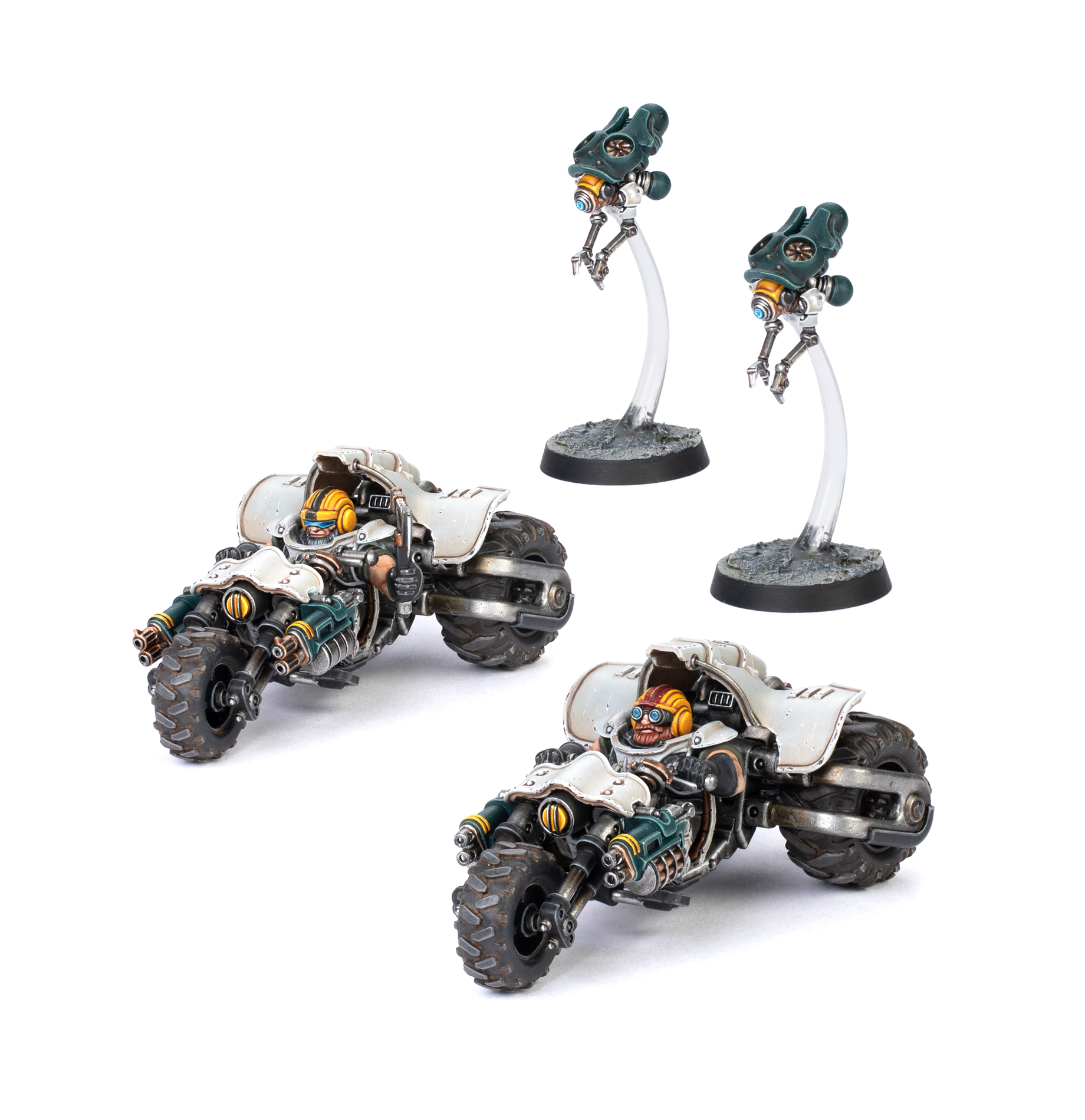 Necromunda: Ironhead Squat Svenotar Scout Trikes box art