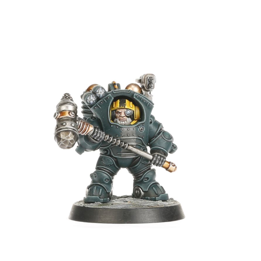 Necromunda Ironhead Squat Prospectors Exo-kyn models