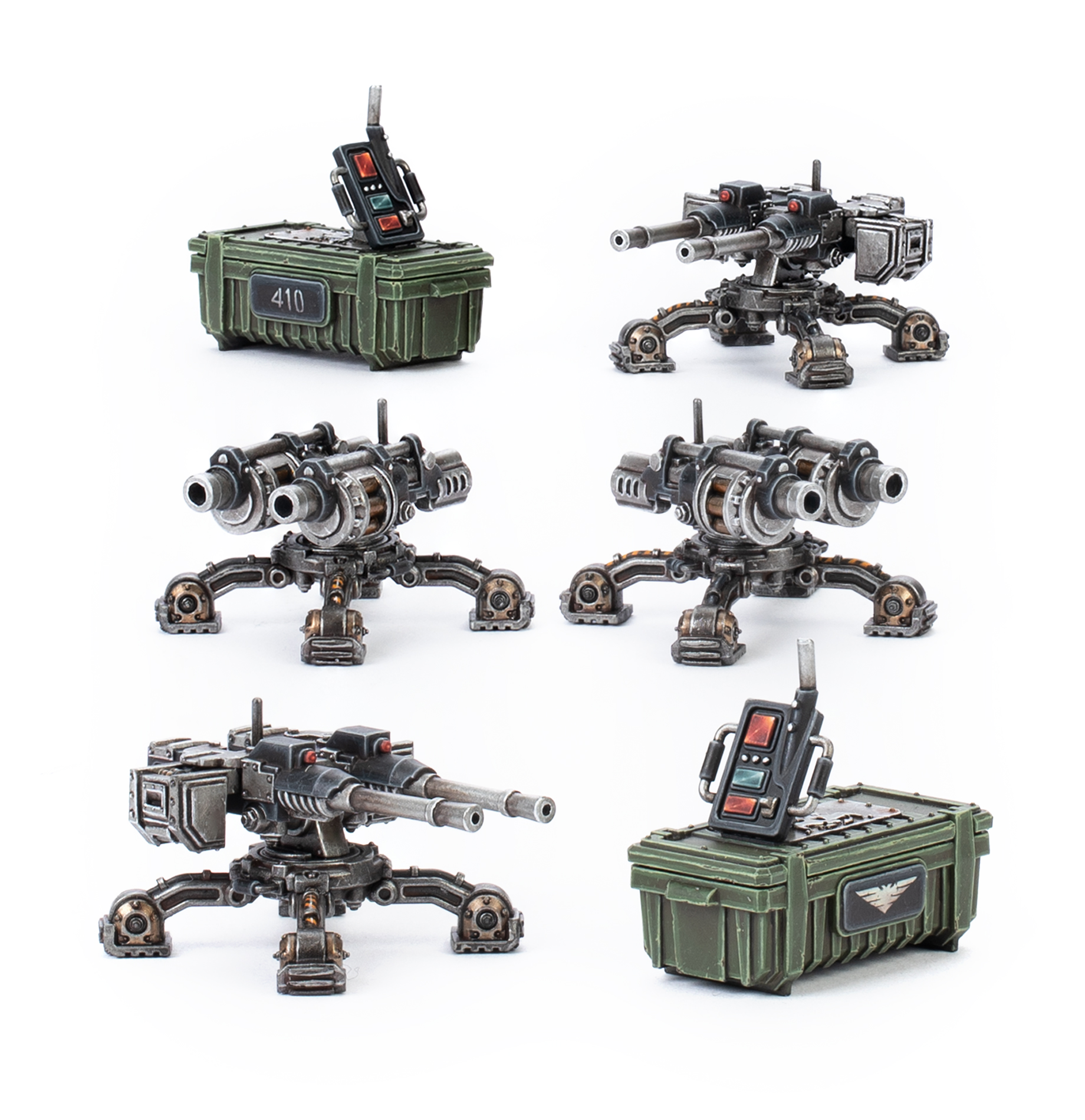Necromunda: Trazior Pattern Sentry Guns box art