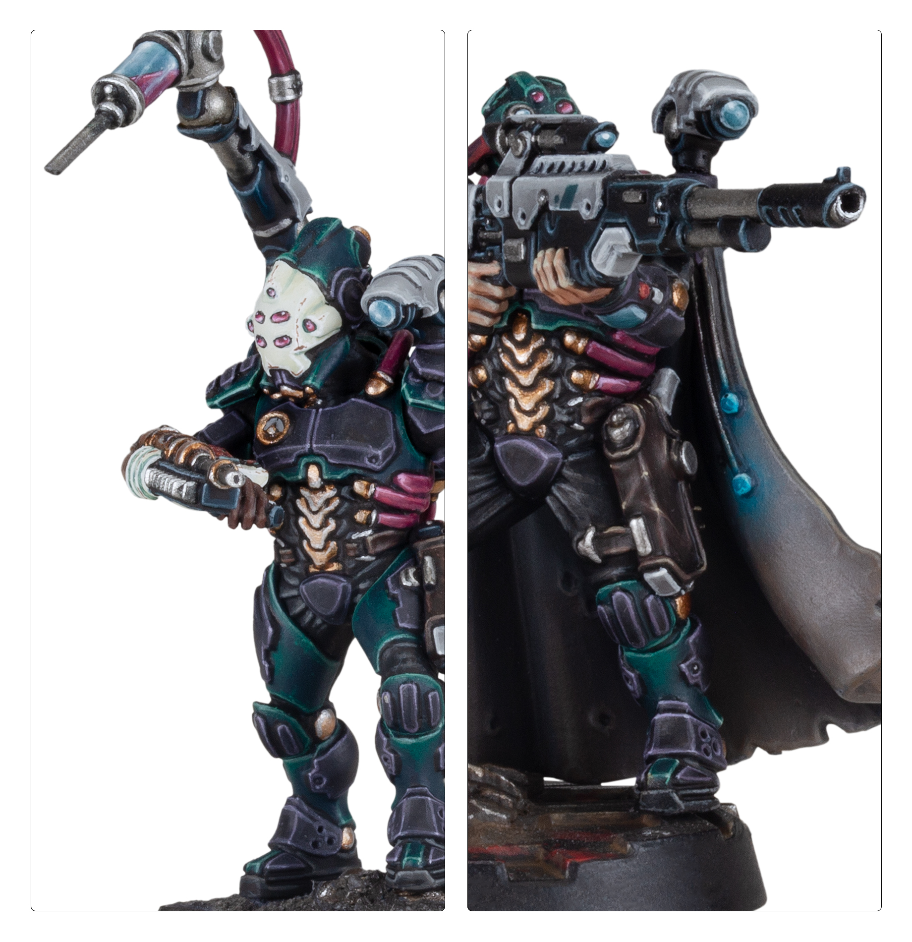 Van Saar Tek-hunter miniature close up